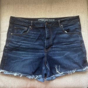 American Eagle Super Stretch Super High Rise Jean Shorts